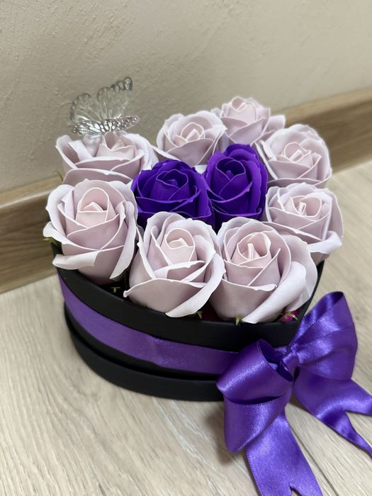 Уникални сапунени букети – ръчна изработка и стилна аранжировка