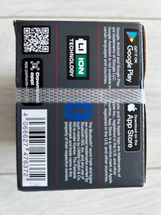 Acumulator / Baterie Parkside 4Ah Smart Bluetooth. NOU !! Sigilat !