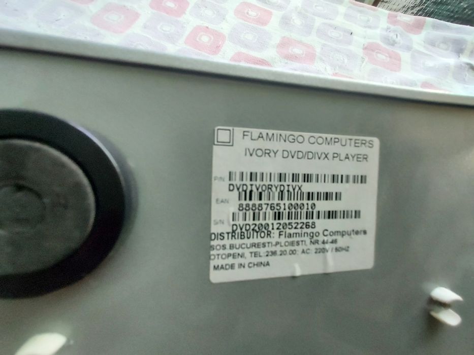 Dvd player  DvdX cu mp3