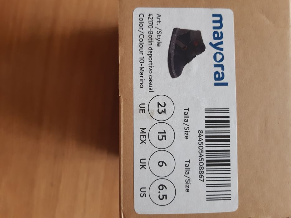 Детски боти Mayoral, размер 23