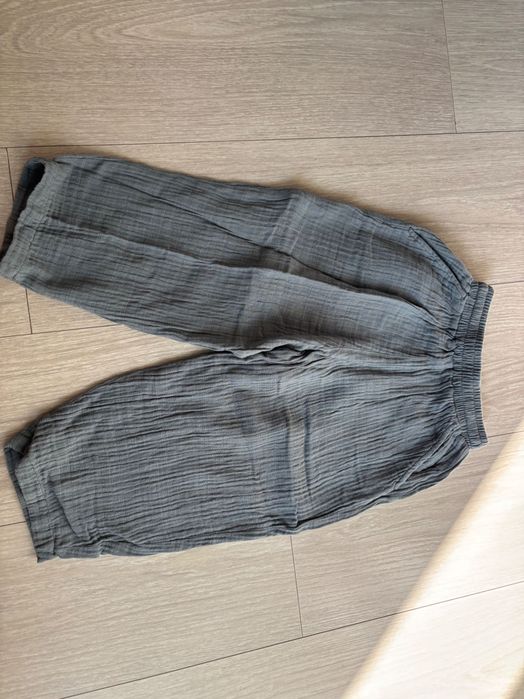 Lot pantaloni de vară copii unisex, 6 buc, mărimi 98-110-116cm 0
