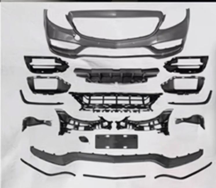 Бампер W205 под переделку С63 AMG