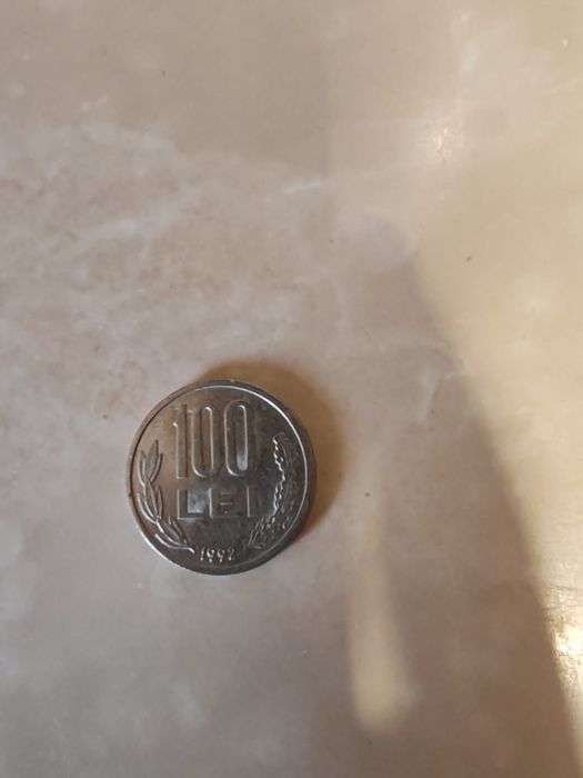 Monedă 100 lei 1992