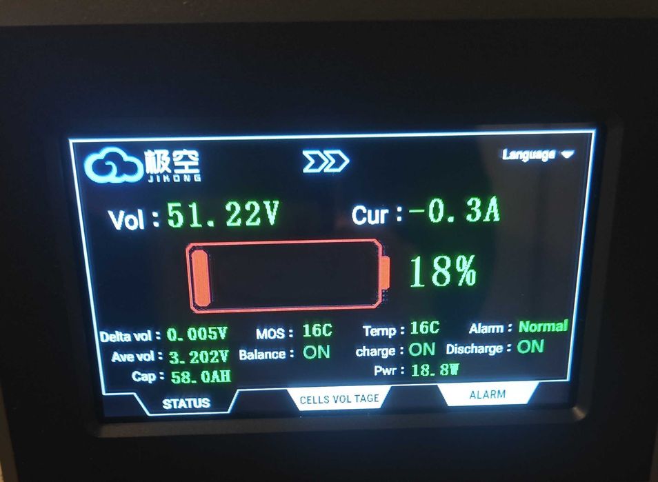 Хибриден инвертор GROWATT 5kw + Батерия 16kw