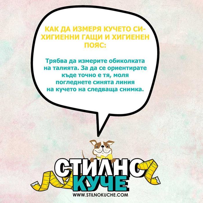 Кучешки хигиенни гащи Гащи за кучета Хигиенни гащи за куче