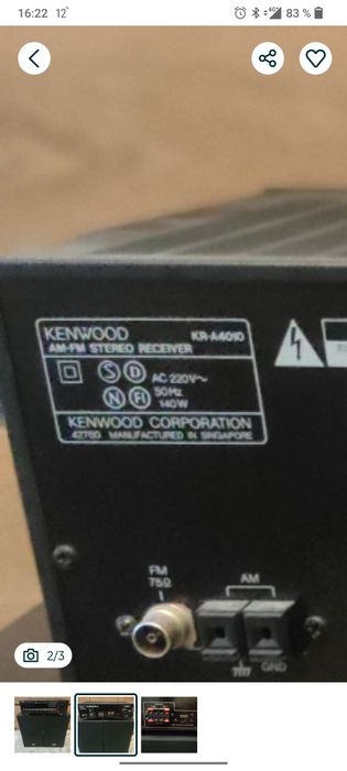 Receiver Kenwood