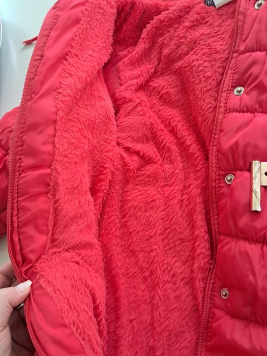 Geaca de fas inblanita pentru fete