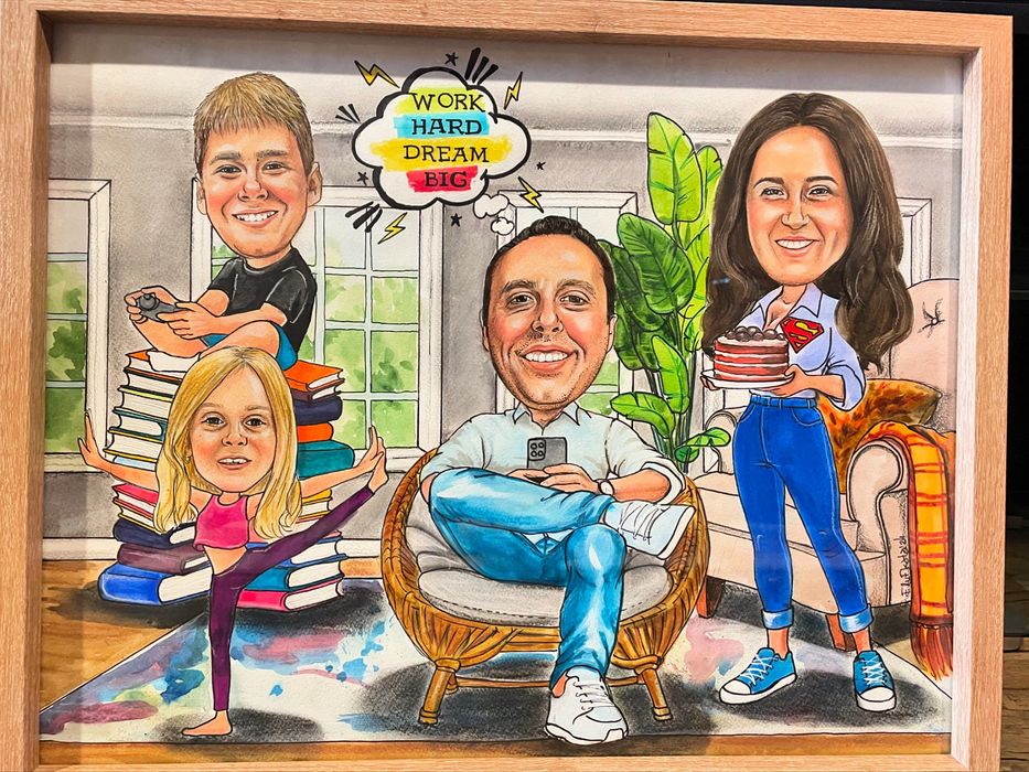 Оригинален подарък Шарж / Катикатура