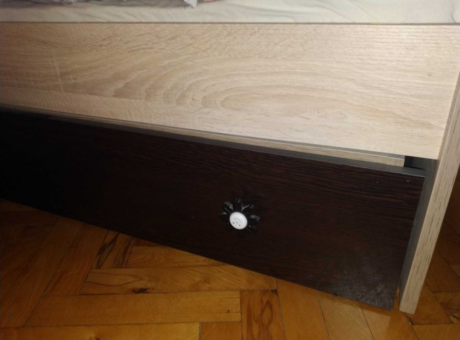 Детско легло с люлеещ механизъм, подарък хипоалергичен матрак