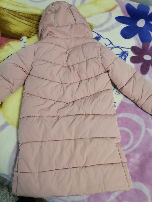 Детско зимно дълго яке за момиче