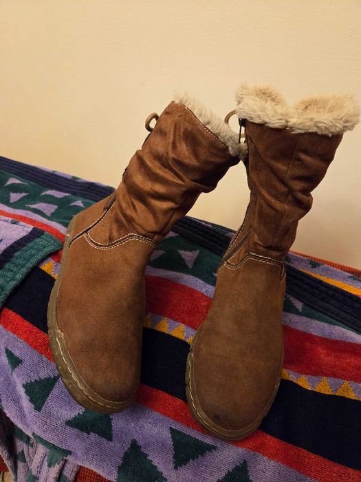 Cizme Piele Inalte Dr.Jurgens 37.5