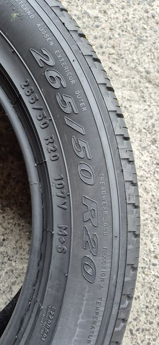 4 anvelope M+S Pirelli 265/50/20.Pretul este pe bucata.