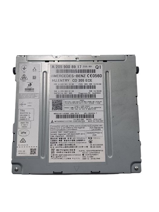 Cd Player Auto Mercedes-Benz C-Class W205 2013 - > A2059008917