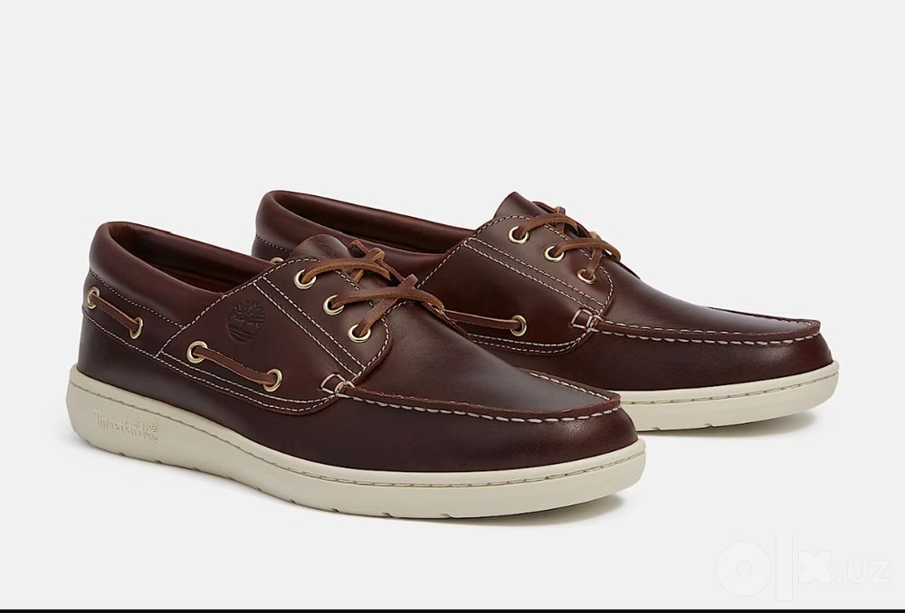 Кожаные топсайдеры Timberland