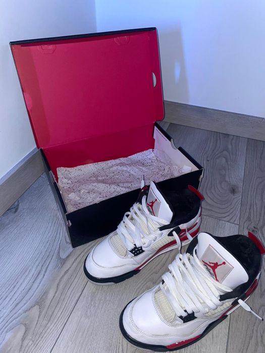 Jordan 4 red cement