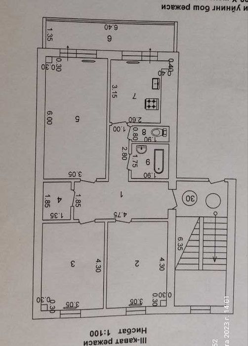 Продаётся 3-ком квартира, Ташсельмаш, ул.Махтумкули, Метро 80м2