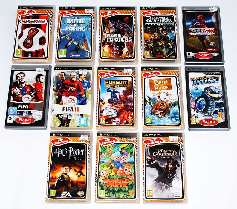 PSP Оригинални игри Playstation Portable ПлейСтейшън игри по 15 лв.