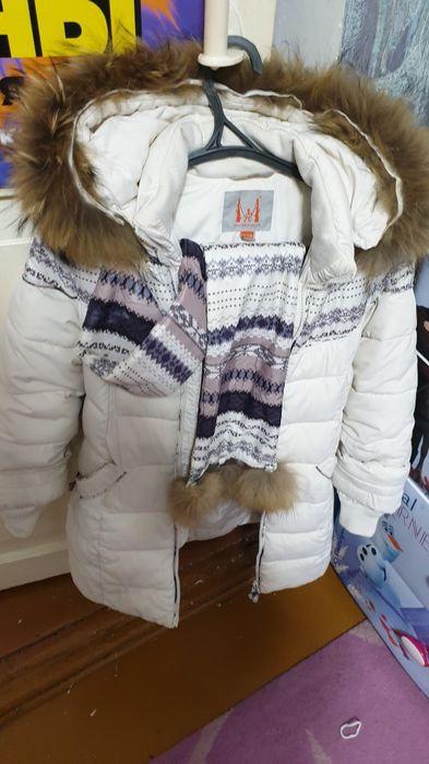 Зимний пуховик для девочки