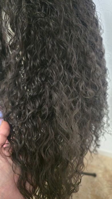 Peruca afro din par sintetic