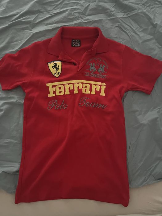 Tricou ferrari la martina polo