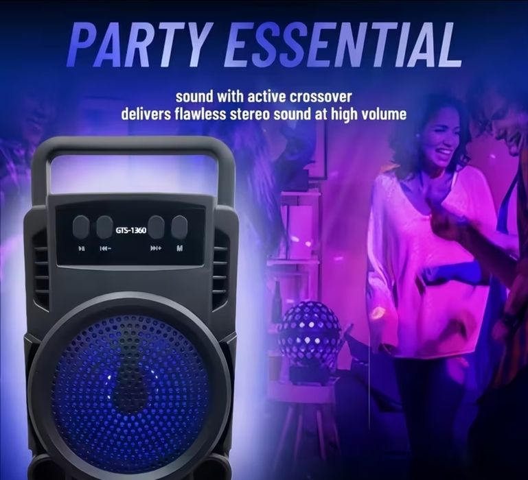 Boxă GTS-1360 prin Bluetooth