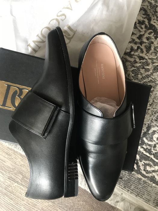 Туфли баскони кожа