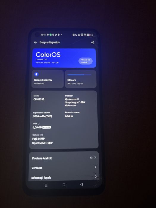 Telefon Oppo a 96