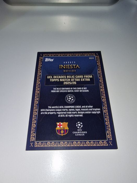 Andres Iniesta - Relic -