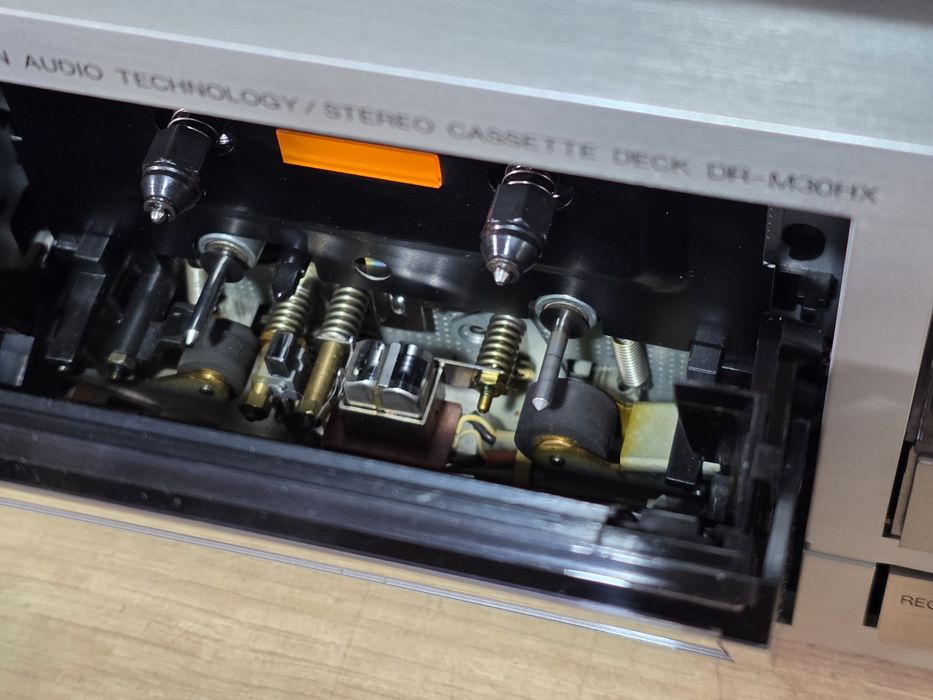 Linie audio DENON, deck dr-m30hx, 3 head, receiver, cd player, boxe