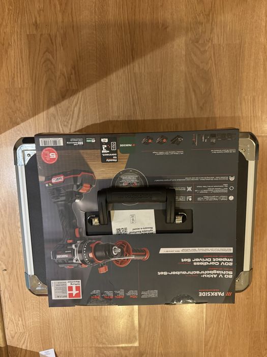 Vand autofiletanta/bormasina percutie 20V parkside pachet cu acumulatori