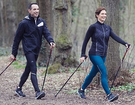 Палки для скандинавской ходьбы. Трекинговые палки.