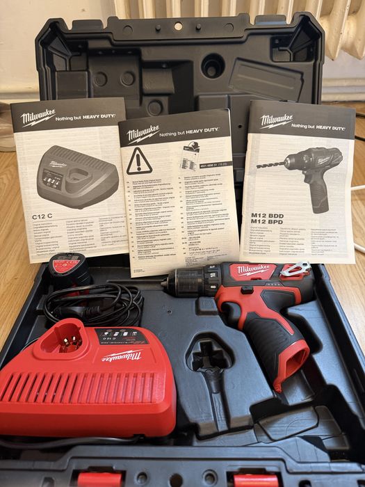 Vand Milwaukee M12 BDD-201C