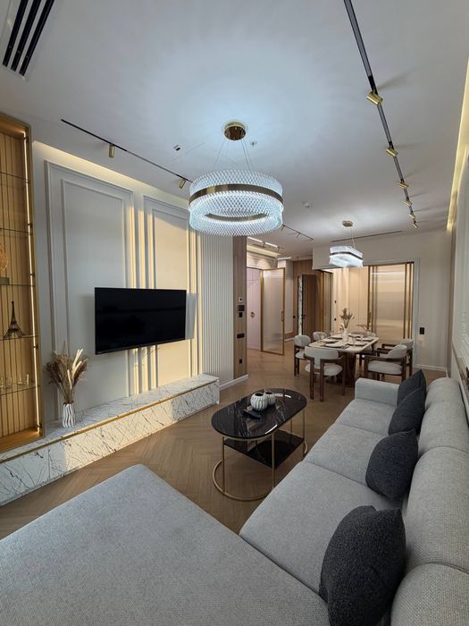 ЖК Nest one 38 этаж, вид на парк