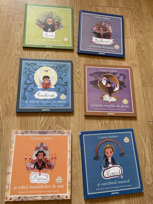 Set 6 carti Cristina Andone