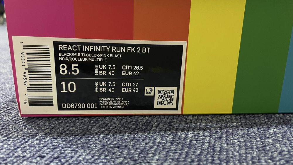 Nike Infinity run FK2