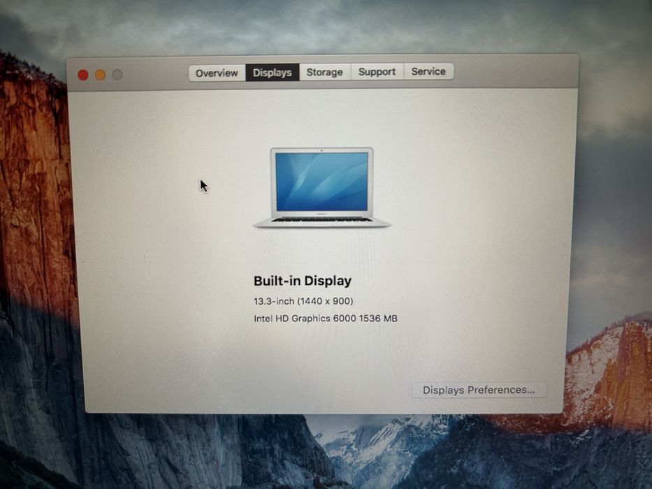 MacBook Air - OS X El Capitan
