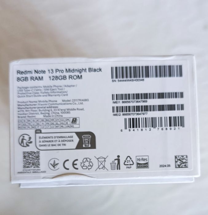 Redmi note 13 pro 8/128  ...