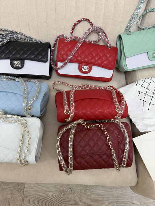 Geanta Chanel 26cm/Piele naturala/Piele caviar