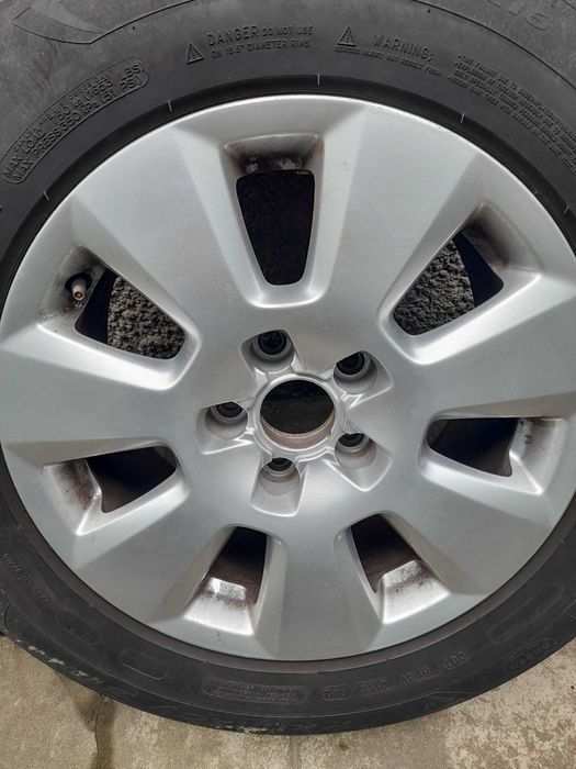 Jante Aluminiu pe 16-Audi A6 + Anvelope