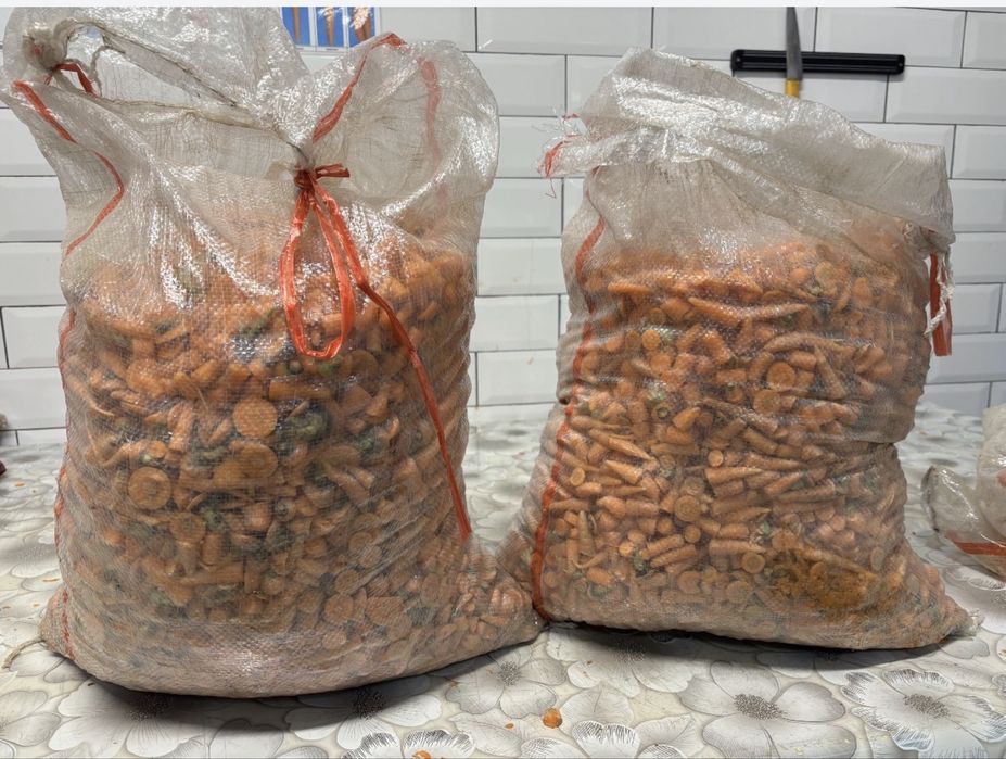 Отходы сортовой моркови
