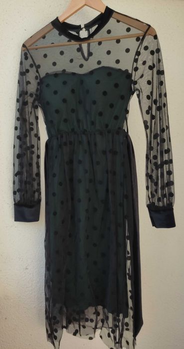 Красива рокля с тюл