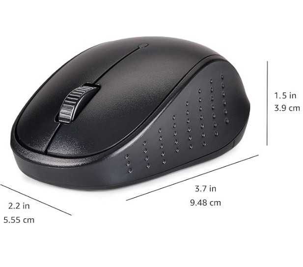 Безжична клавиатура и мишка Amazon Basics ‎MD023, пълен размер