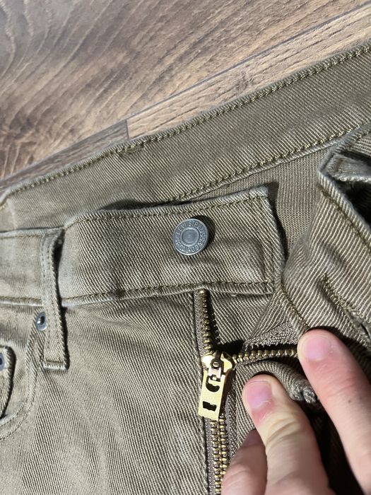 Blugi Levi's strauss 502 regular taper green 33W 32L