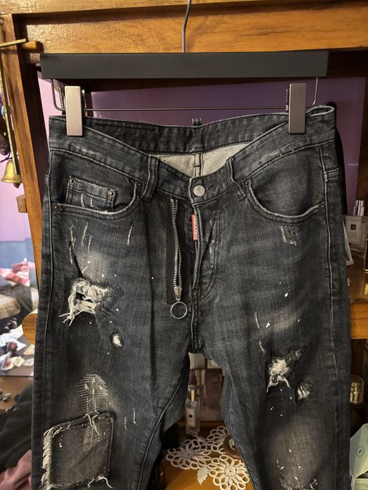 Blugi Dsquare2; 100 % Autentici  Slim jeans 'Masura 31  italia