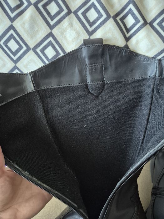 Cizme piele naturala negre