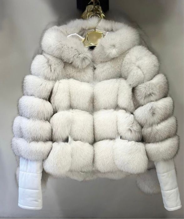 Haine de blana de vulpe si piele de vitel! Marimi S si M.