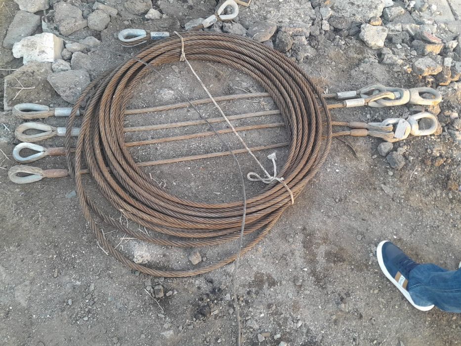 Паук автокрана тросс