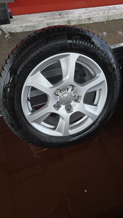 Set jante originale Audi + anvelope de iarnă Continental WinterContact TS 870 P