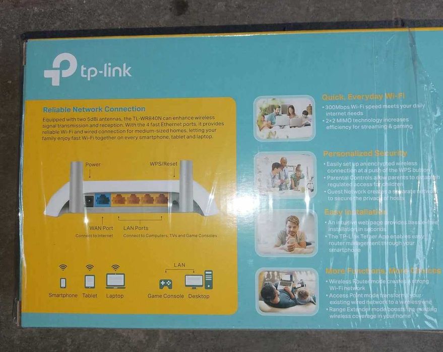 Рутер   Tr-link  за Интернет