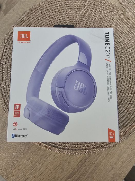 Casti over ear JBL 520bt lila